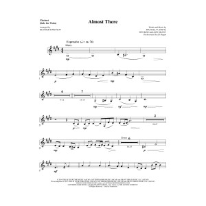 Almost There - Klarinette (Sub Bratsche)