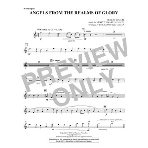 Angels from the Realms of Glory - Bb-Trompete 1