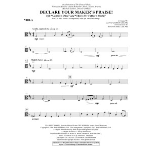 Declare Your Maker''s Praise! - Viola