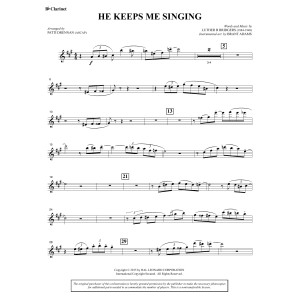 He Keeps Me Singing - Bb Clarinet