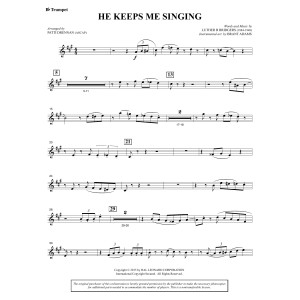 He Keeps Me Singing - Bb Trumpet
