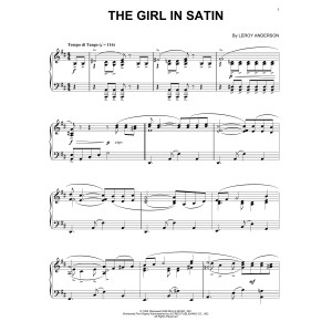 The Girl In Satin