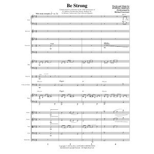 Be Strong - Full Score
