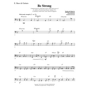 Be Strong - Guitar/Electric Bass