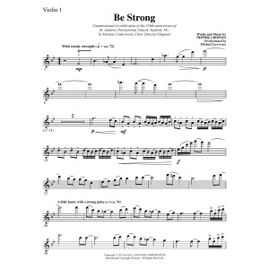 Be Strong - Violin 1
