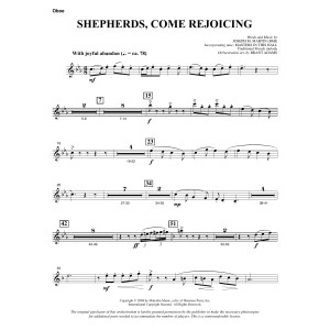 Shepherds, Come Rejoicing (from Voices Of Christmas) - Oboe