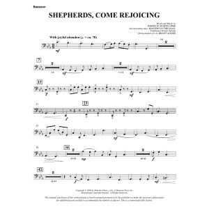 Shepherds, Come Rejoicing (from Voices Of Christmas) - Bassoon