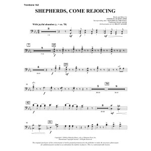 Shepherds, Come Rejoicing (aus Voices Of Christmas) - Posaune 1 & 2