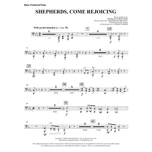 Shepherds, Come Rejoicing (aus Voices Of Christmas) - Bassposaune/Tuba