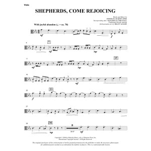 Shepherds, Come Rejoicing (aus Voices Of Christmas) - Viola
