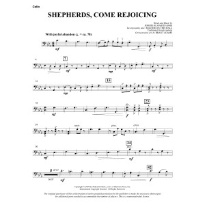 Shepherds, Come Rejoicing (aus Voices Of Christmas) - Cello