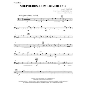 Shepherds, Come Rejoicing (aus Voices Of Christmas) - Kontrabass