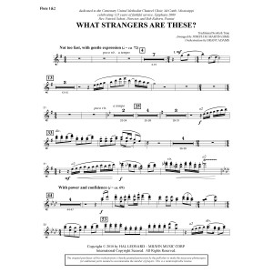 What Strangers Are These? (aus Winter''s Grace) - Flöte 1 & 2