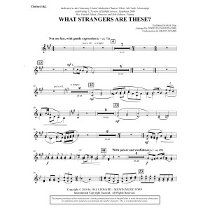 What Strangers Are These? (aus Winter''s Grace) - Bb-Klarinette 1 & 2