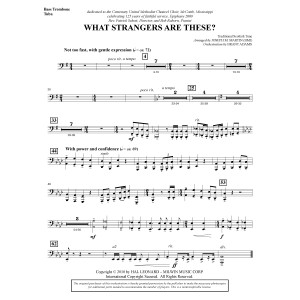 What Strangers Are These? (aus Winter''s Grace) - Bassposaune/Tuba