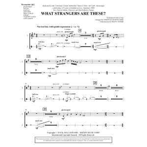 What Strangers Are These? (aus Winter''s Grace) - Percussion 1 & 2