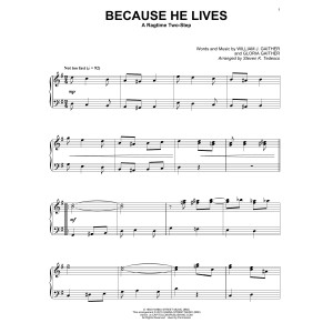Because He Lives [Ragtime version]