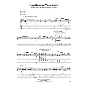 Sunshine Of Your Love