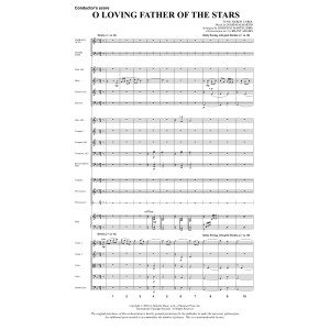 O Loving Father Of The Stars (from Morning Star) - Full Score