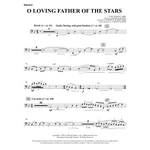 O Liebender Vater Der Sterne (aus Morning Star) - Fagott