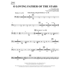 O Loving Father Of The Stars (from Morning Star) - Timpani