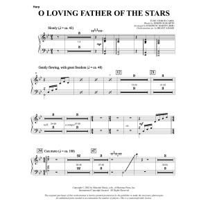 O Loving Father Of The Stars (from Morning Star) - Harp