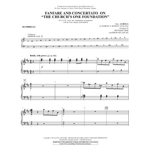 Fanfare and Concertato on "The Church's One Foundation" - Handbells