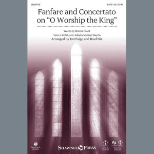Fanfare and Concertato on "The Church's One Foundation" - Handbells