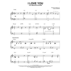 I Love You [Jazz version] (arr. Brent Edstrom)