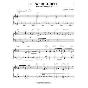 If I Were A Bell [Jazz version] (arr. Brent Edstrom)