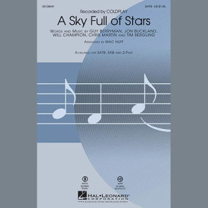 A Sky Full of Stars (arr. Mac Huff) - Synthesizer
