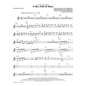 A Sky Full of Stars (arr. Mac Huff) - E-Gitarre