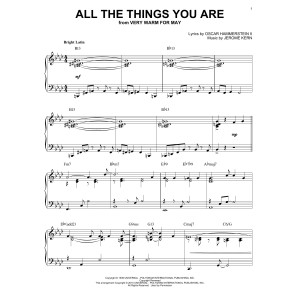 All The Things You Are [Jazz version] (arr. Brent Edstrom)
