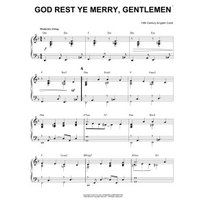 God Rest Ye Merry, Gentlemen [Jazz version] (arr. Brent Edstrom)