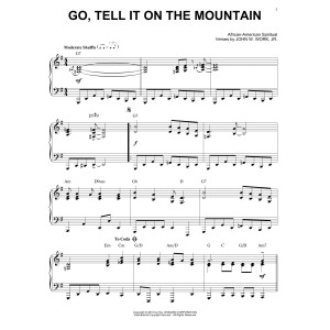 Go, Tell It On The Mountain [Jazz version] (arr. Brent Edstrom)