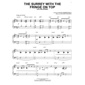 The Surrey With The Fringe On Top [Jazz version] (from Oklahoma!) (arr. Brent Edstrom)