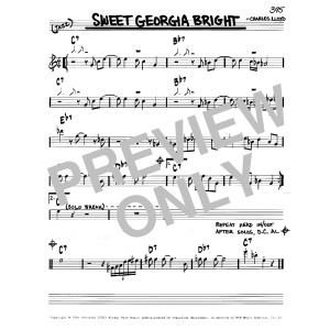 Sweet Georgia Bright