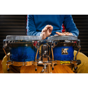 Bongós Meinl Artist Kachiro Blue Wave