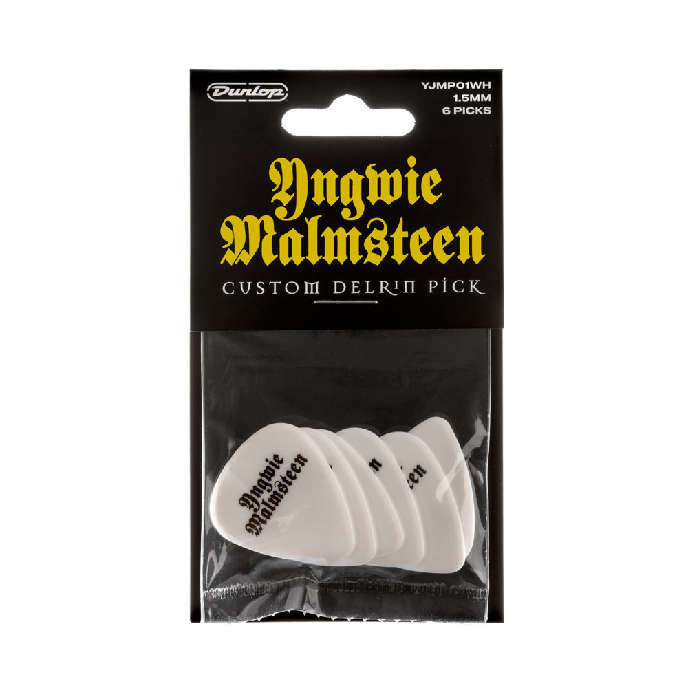 6 Dunlop Malmsteen 1.5 Mediator Picks Pack