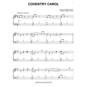 Coventry Carol