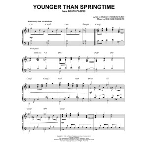 Younger Than Springtime [Jazz version] (arr. Brent Edstrom)