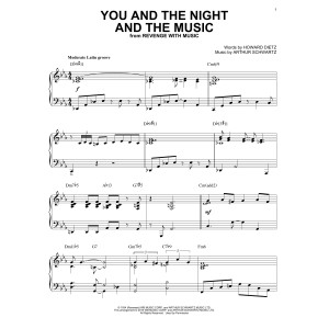 You And The Night And The Music [Jazz version] (arr. Brent Edstrom)