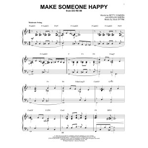 Make Someone Happy [Jazz version] (from Do Re Mi) (arr. Brent Edstrom)