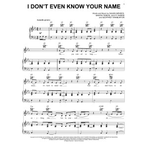 I Don't Even Know Your Name