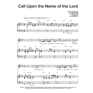 Call Upon The Name Of The Lord