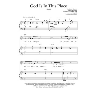 God Is In This Place