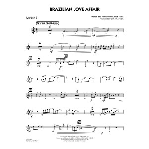 Brazilian Love Affair - Alto Sax 2