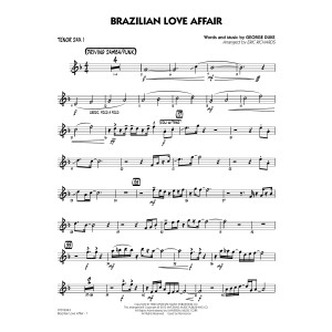 Brazilian Love Affair - Tenor Sax 1