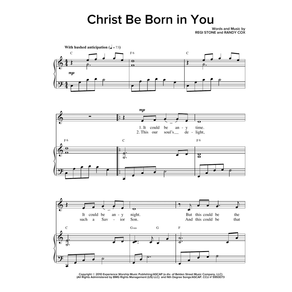 Christ Be Born In You