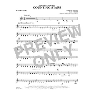 Counting Stars - Bb Bassklarinette